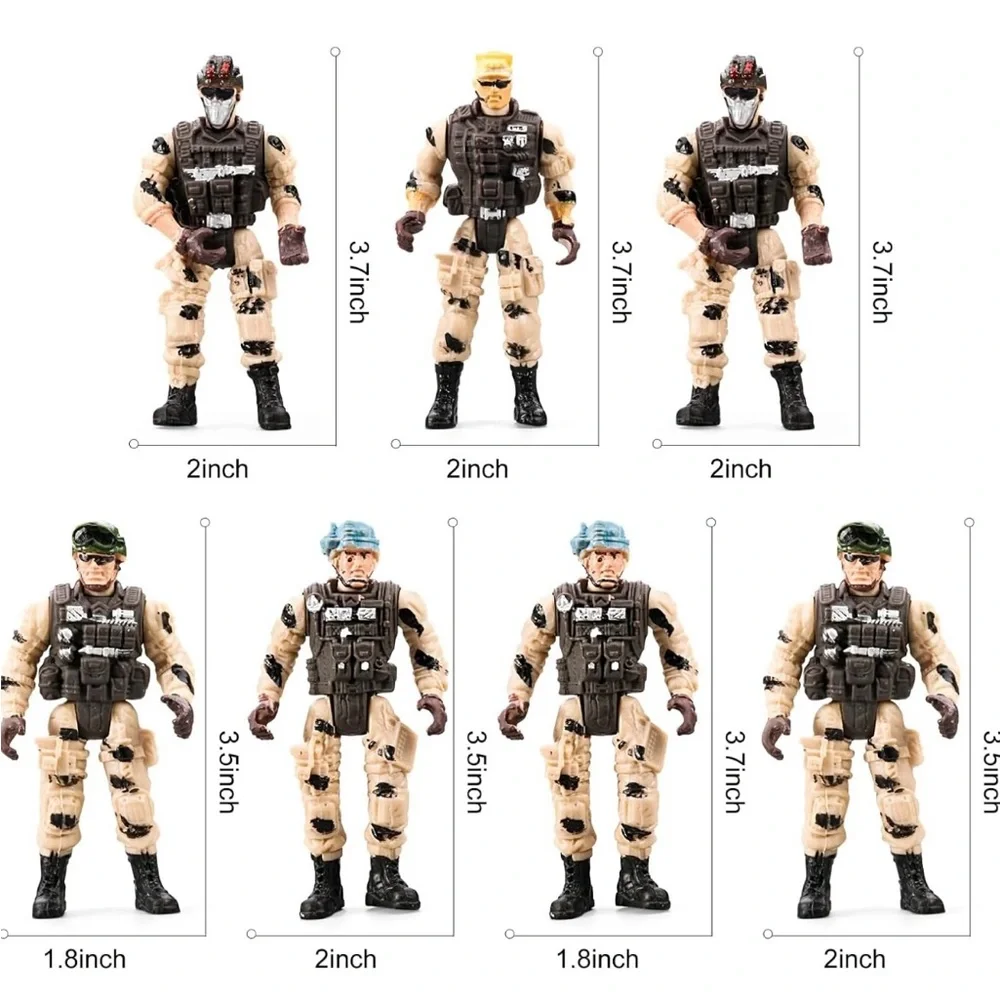 78-in-1 Army Men Toys - Picture 4 of 6